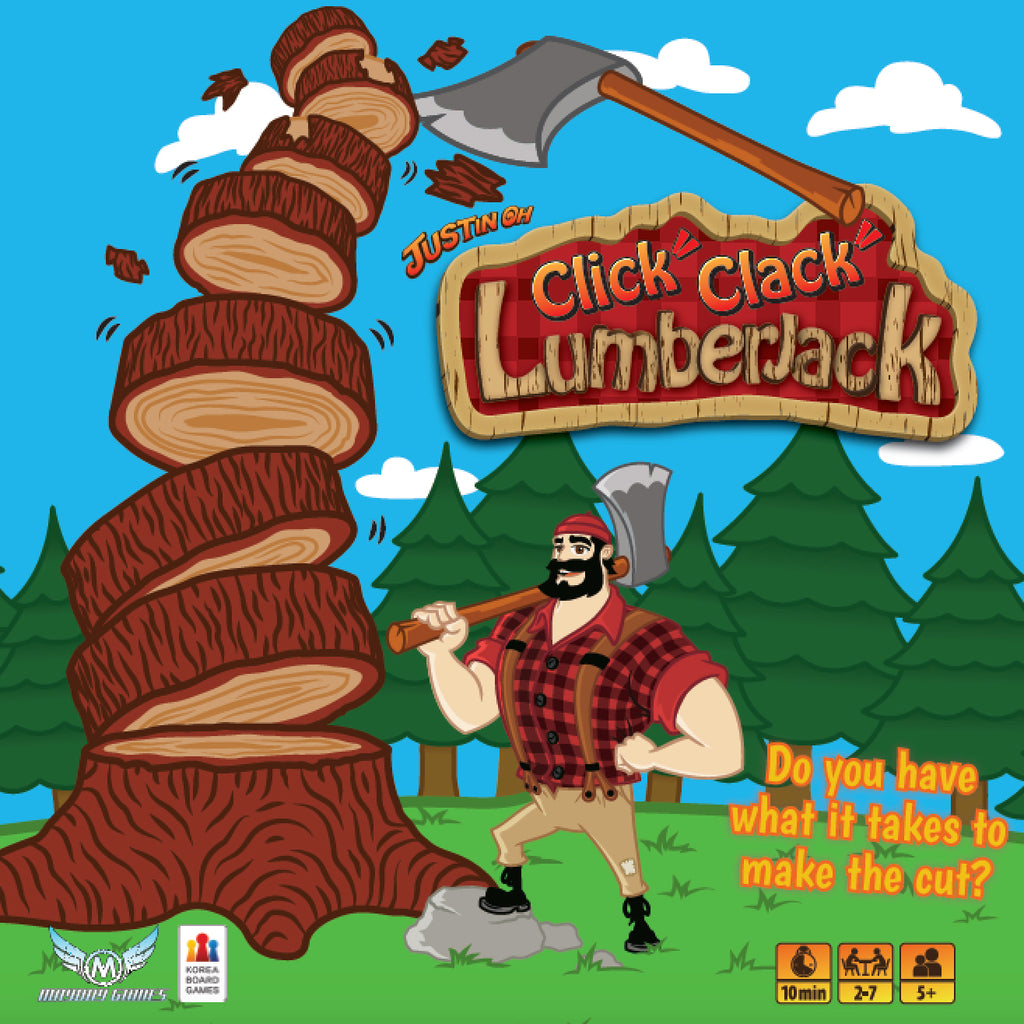 Click Clack Lumberjack Review - Board Game Quest