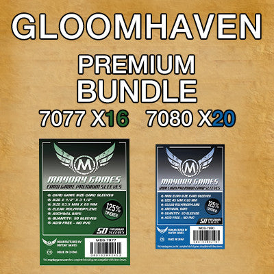 Gloomhaven Card Sleeves Bundle - 800 x Standard (63.5 x ,  19,48 €