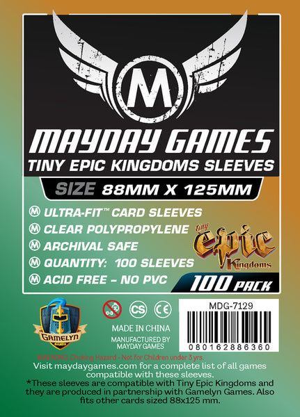 Tiny Epic Kingdoms Sleeves - Mayday Games