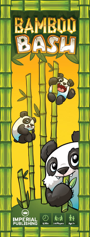 Bamboo Bash 2-8 Player Panda Dexterity Game (Imperial Publishing)