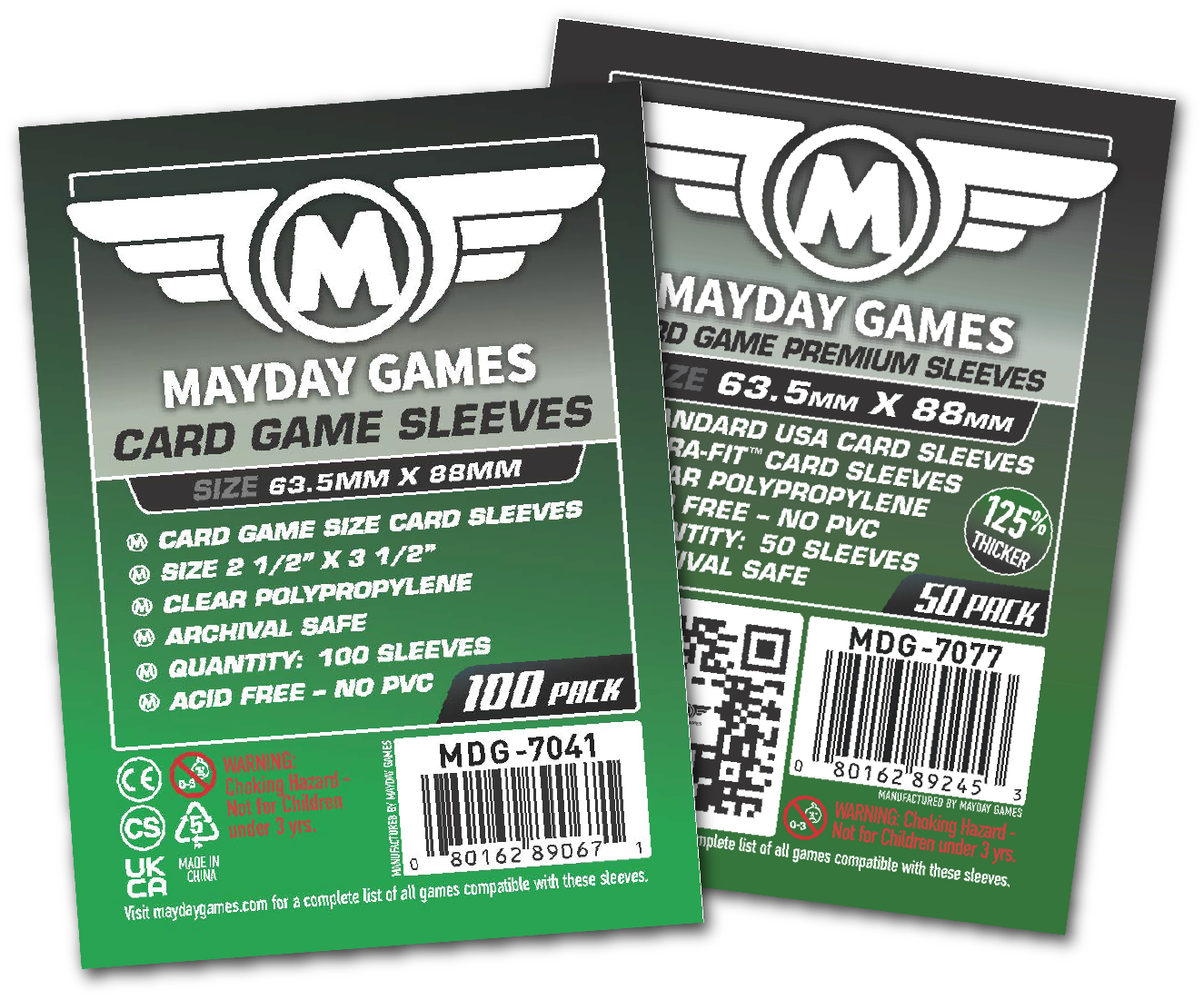 Card Game Card Sleeves (63.5x88mm)