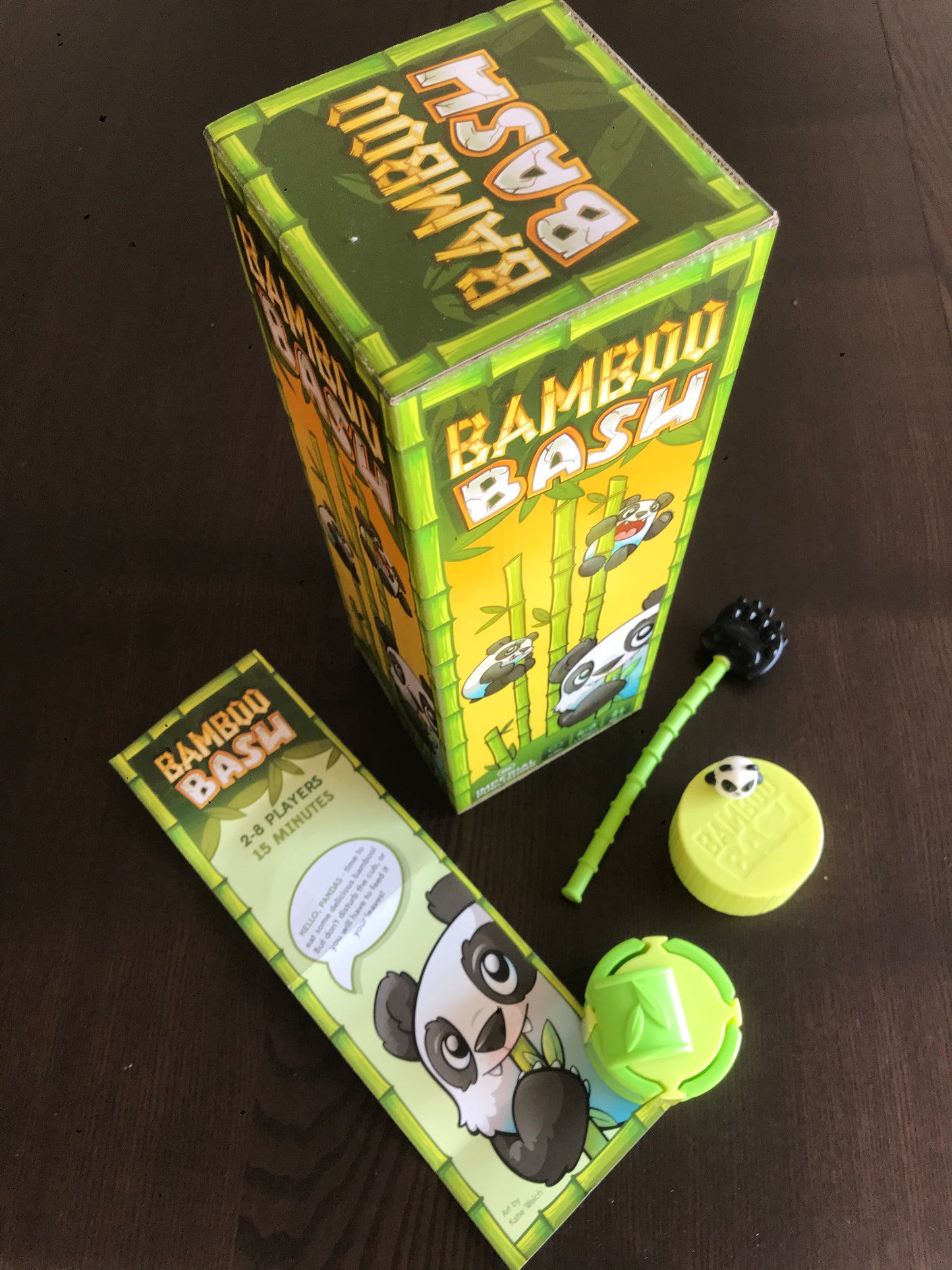 Bamboo Bash 2-8 Player Panda Dexterity Game (Imperial Publishing)