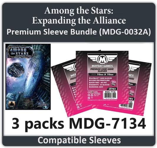 "Among the Stars: Expanding the Alliance" Compatible Card Sleeve Bundle