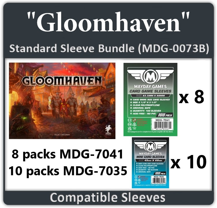 "Gloomhaven" Compatible Card Sleeve Bundle