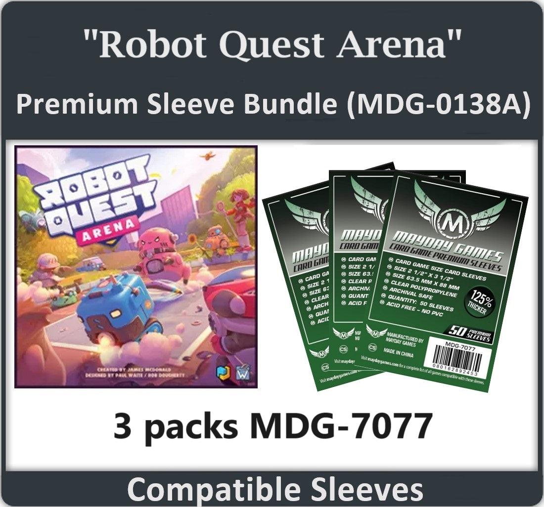 "Robot Quest Arena" Card Sleeve Bundle