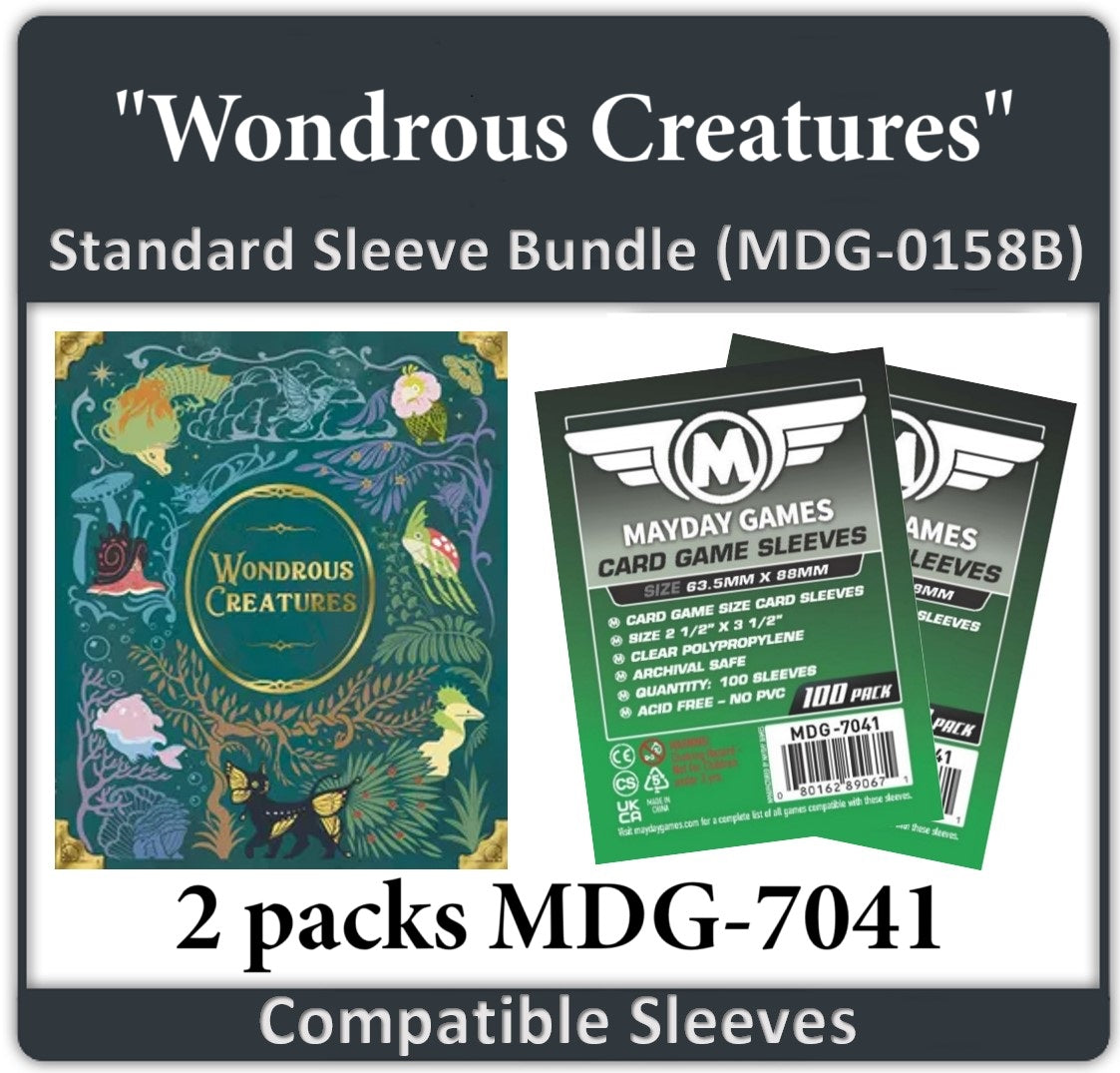 "Wondrous Creatures" Card Sleeve Bundle