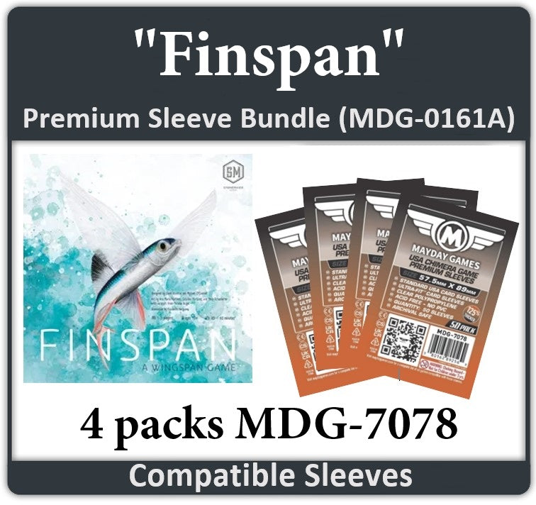 "Finspan" Card Sleeve Bundle