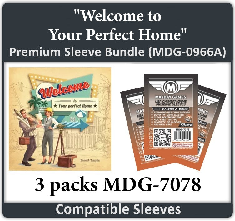 "Welcome to Your Perfect Home" Card Sleeve Bundle