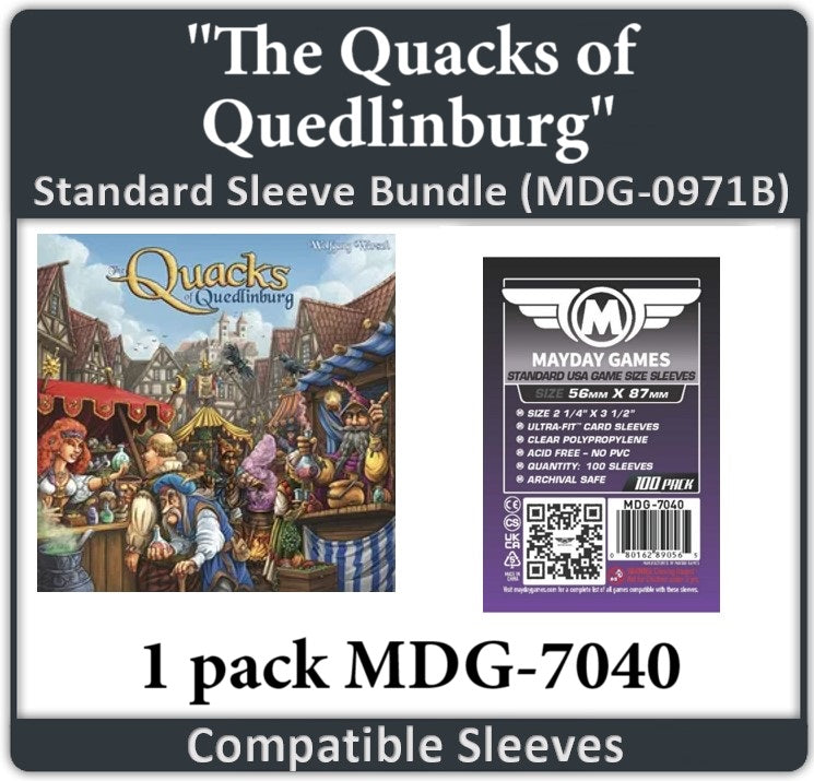 "The Quacks of Quedlinburg" Card Sleeve Bundle