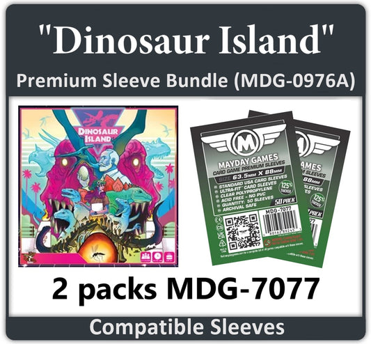 "Dinosaur Island" Card Sleeve Bundle