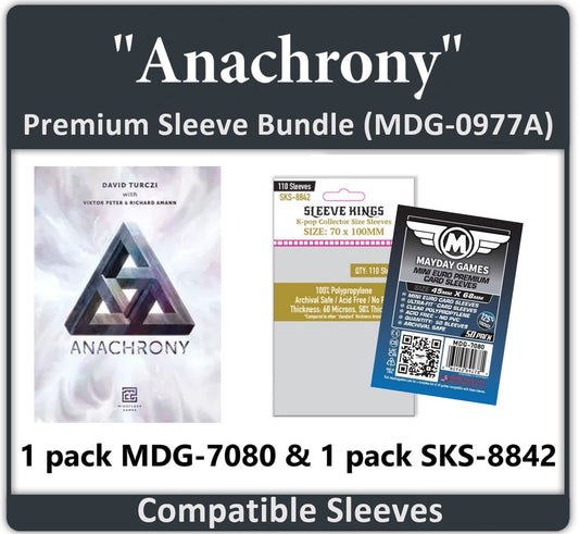 "Anachrony" Compatible Card Sleeve Bundle