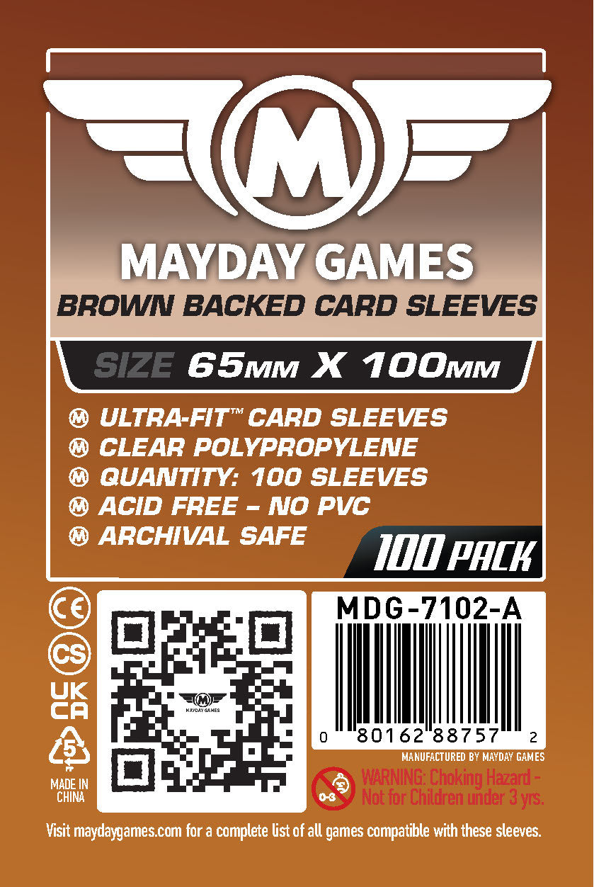 "7 Wonders" Compatible Game Card Sleeves Magnum Ultra-Fit (65x100mm)