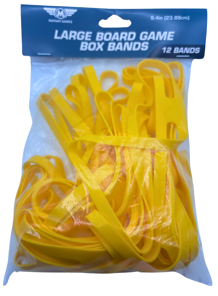 12 Pack of Large Board Game Box Bands (9.4 inches) PREORDER