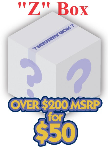 "Z" Box -$220 MSRP Mystery Box (6 Games) ALL NEW INVENTORY!