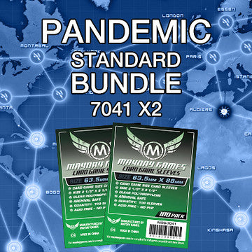 "Pandemic" Card Sleeve Kit - Standard Protection - Mayday Games - 2