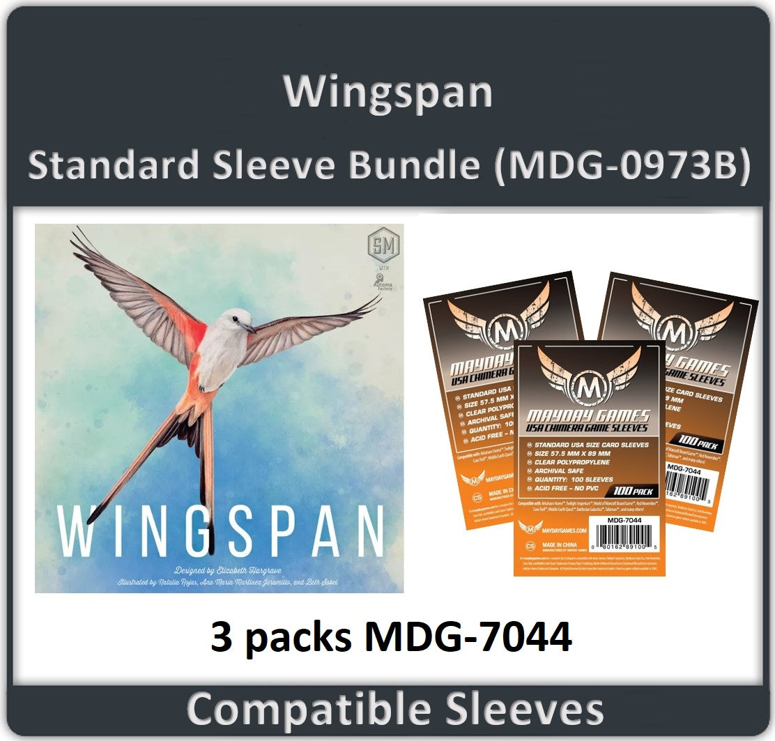 "Wingspan" Compatible Card Sleeve Bundle